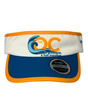 Technical Velcro-Back Visor - White - By Boco
